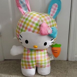 Giant Easter hello kitty plush